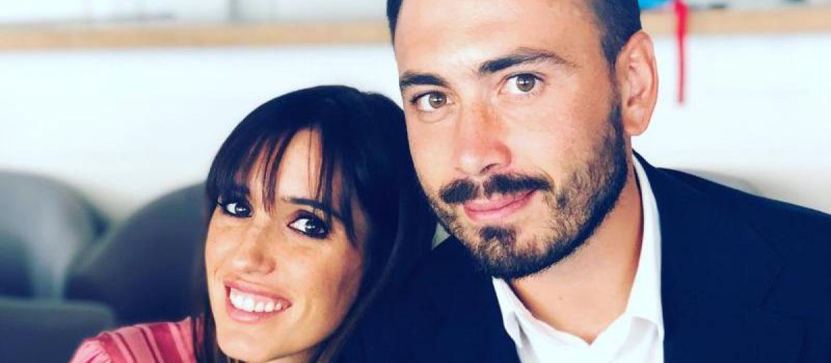 Davide Ancelotti y Ana Galocha