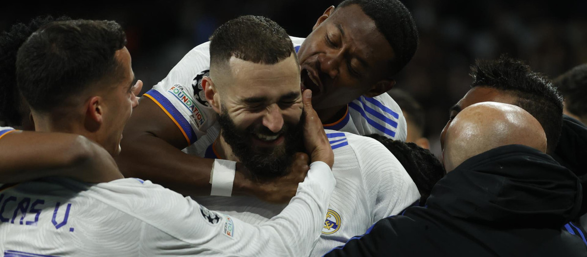 Los blancos volvieron a protagonizar otra  noche para la historia
