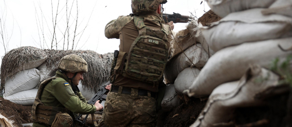 Soldados ucranianos Donetsk
