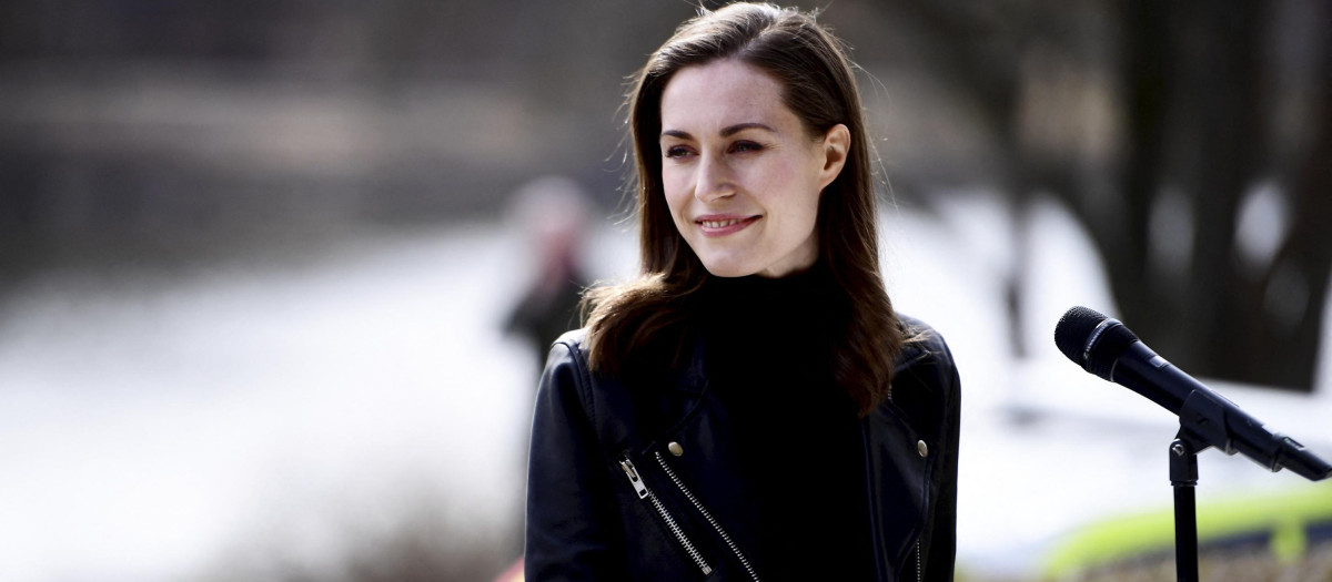 La primera ministra finlandesa, Sanna Marin