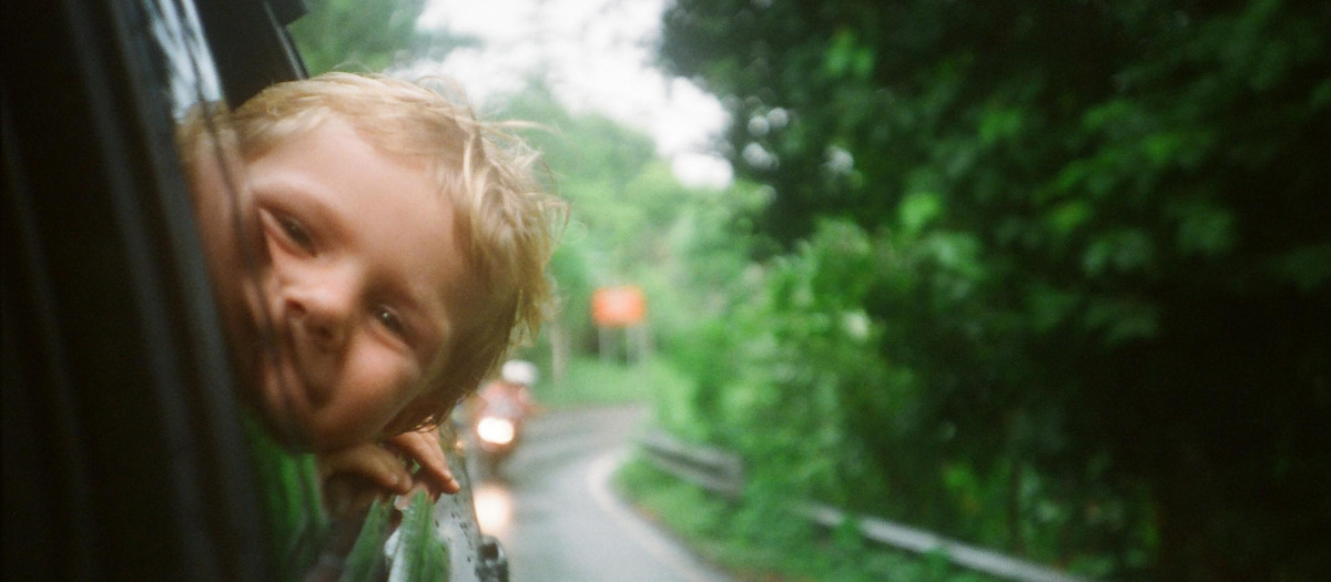 viaje coche niños