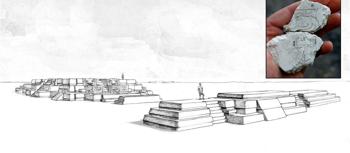 Reconstrucción del conjunto arquitectónico San Bartolo y los fragmentos asociados a este contexto