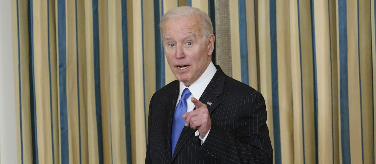 El presidente Joe Biden, en la Casa Blanca e