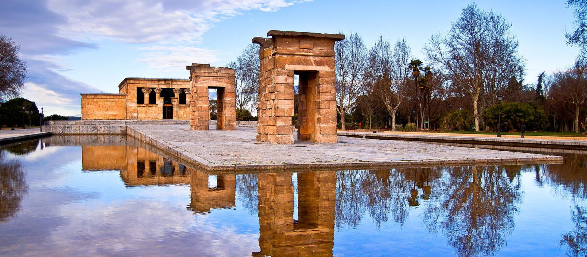 Templo de Debod, en Madrid
