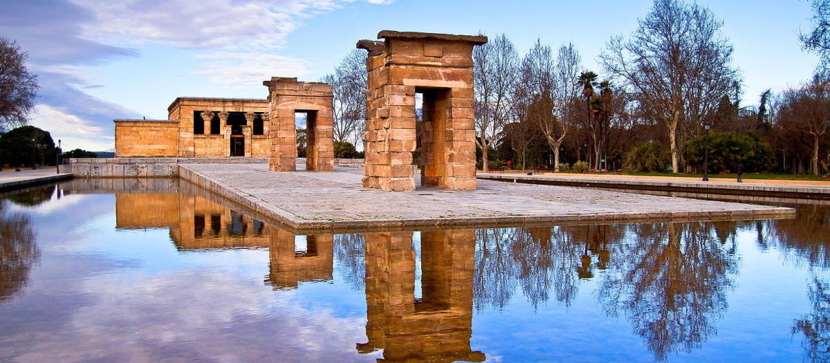 Templo de Debod, en Madrid