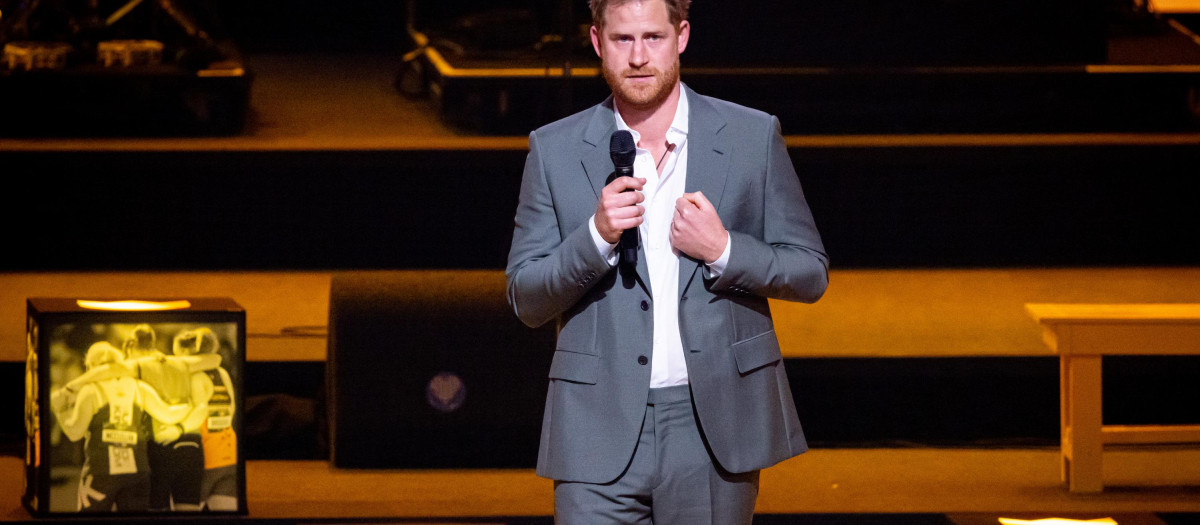 El Príncipe Harry, en los Juegos Invictus, en La Haya