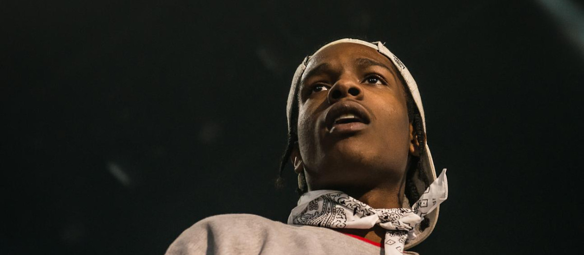 El novio de Rihanna, el cantante A$AP Rocky