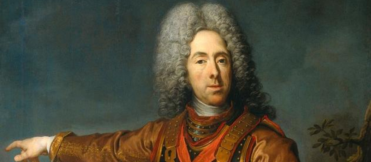 El príncipe Eugenio de Saboya retratado por Jacob van Schuppen