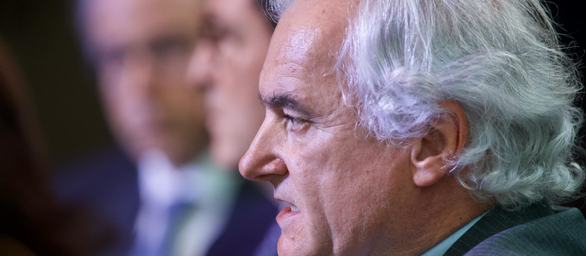 El presidente de CEIM, Miguel Garrido.