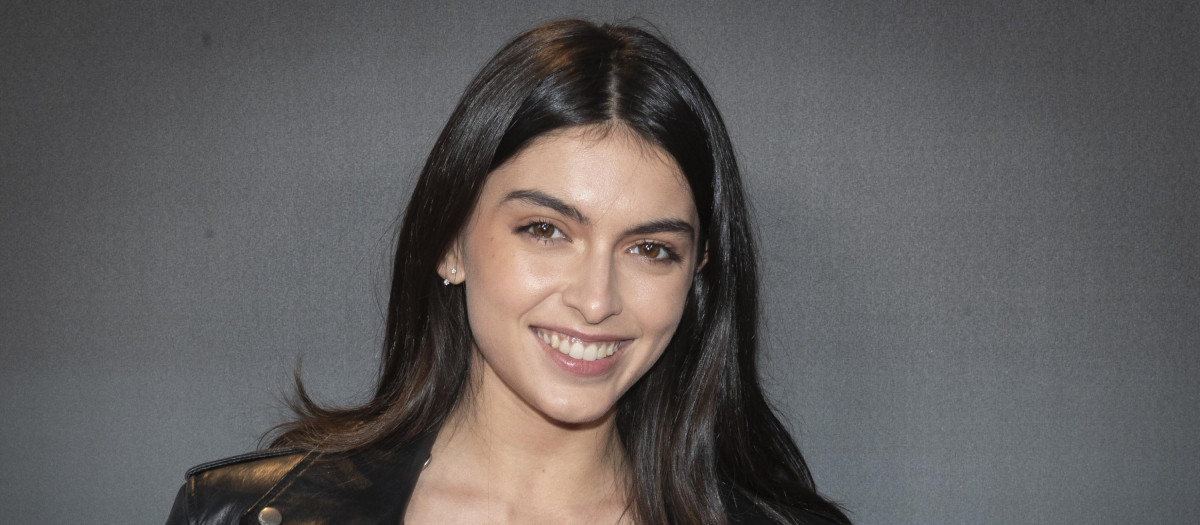 Lucia Rivera Romero attending the premiere of the documentary " Ona Carbonell: Empezar de nuevo " in Madrid on Tuesday, March 1, 2022.