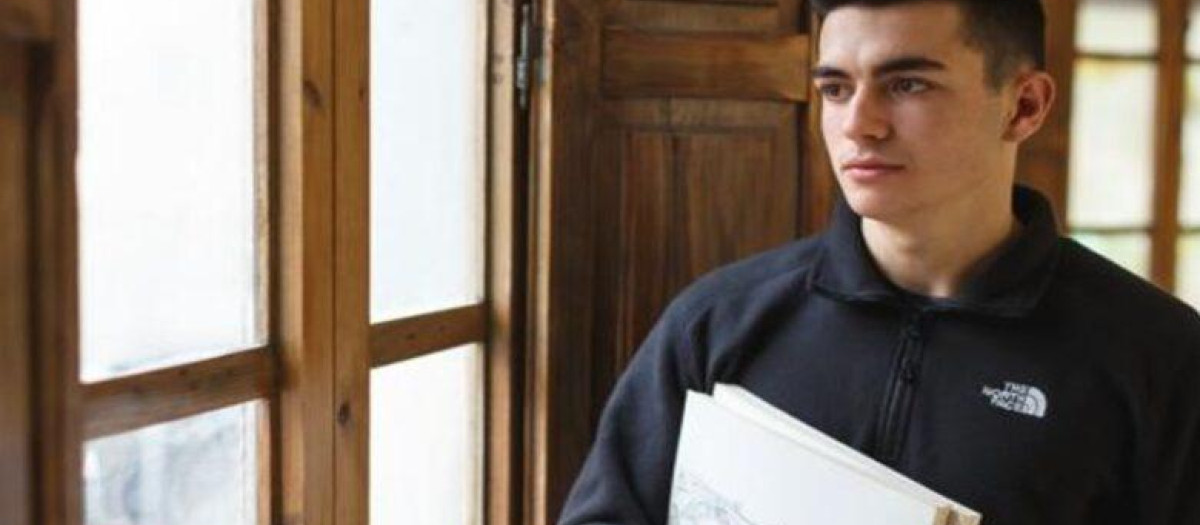 El estudiante afectado, Andy Costa.