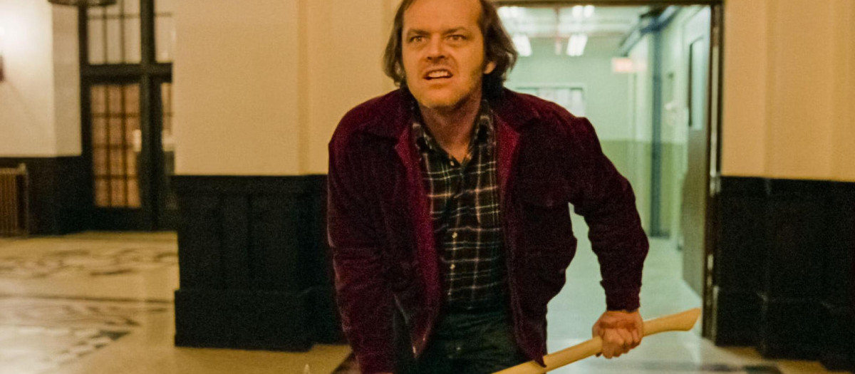 Jack Nicholson encarnó a Jack Torrance en El resplandor