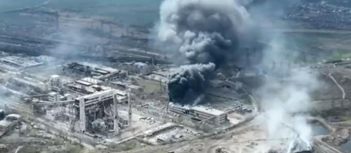Planta Azovstal Ucrania