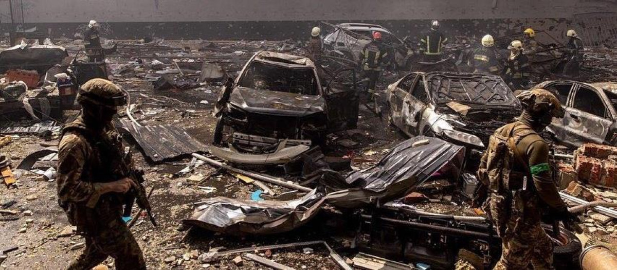 Fotos destrucción en Ucrania