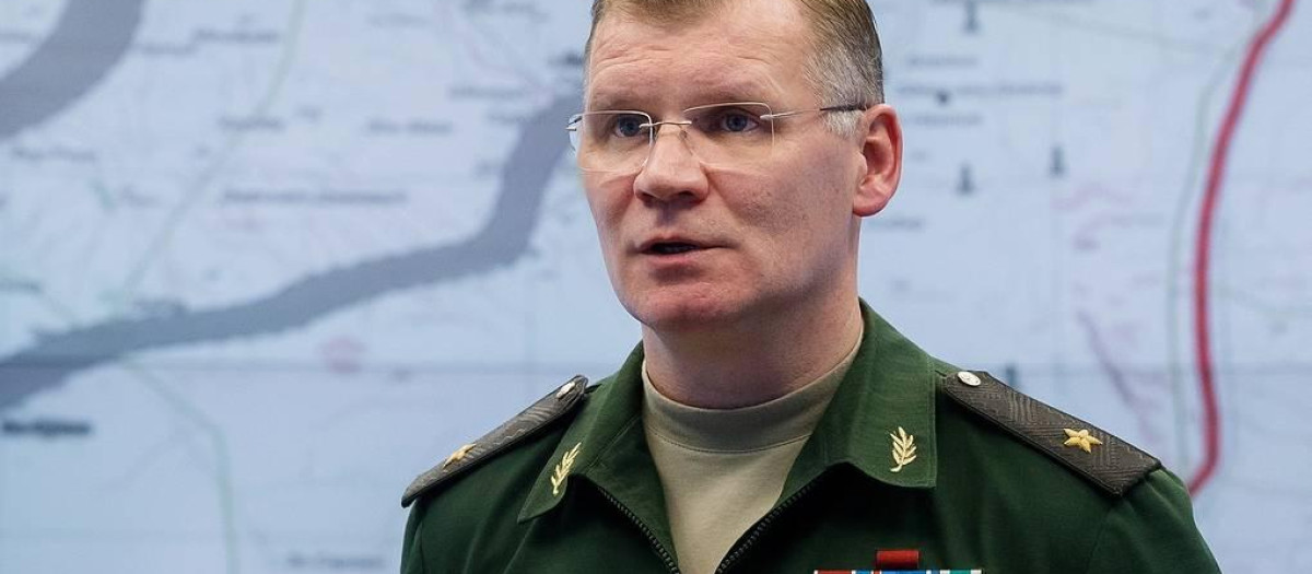 Portavoz del Ministerio de Defensa de Rusia, Mayor General Igor Konashenkov