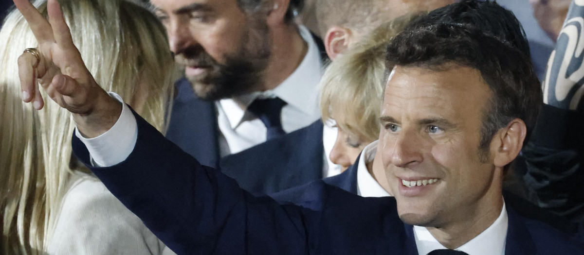 Macron victoria electoral Francia