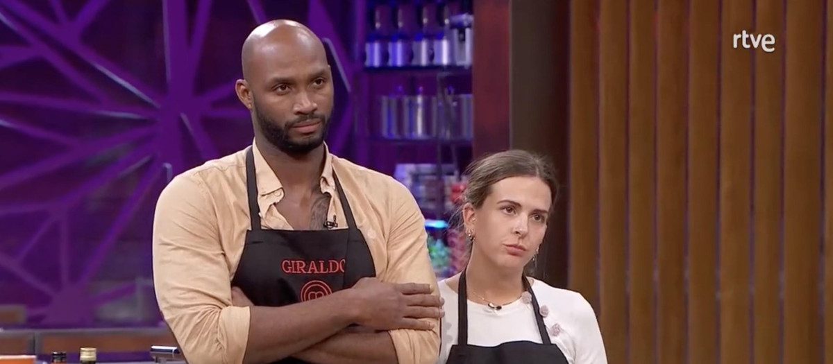 Giraldo y Eva, los dos peores de la segunda gala de 'Masterchef 10'