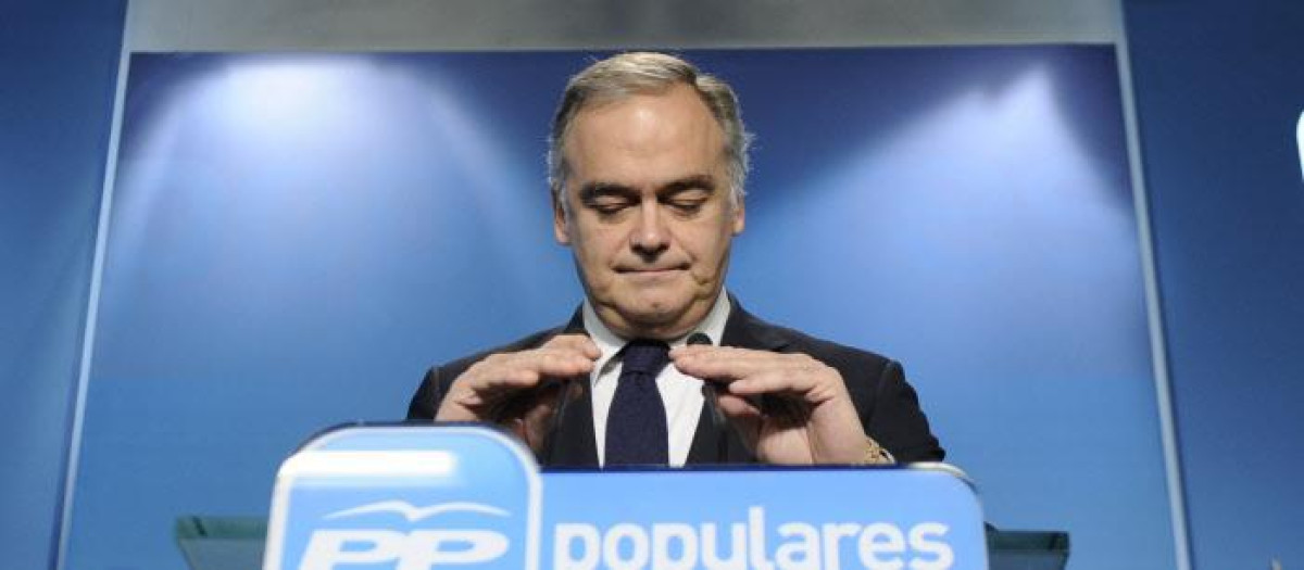 Esteban González Pons, vicesecretario relaciones institucionales del PP