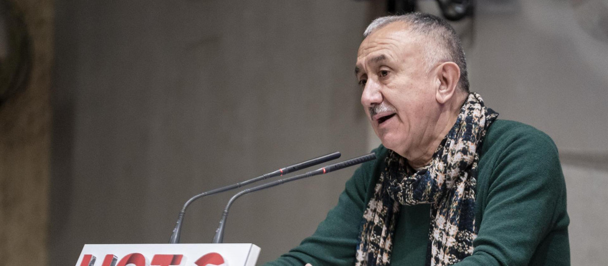 El secretario general de UGT, Pepe Álvarez.