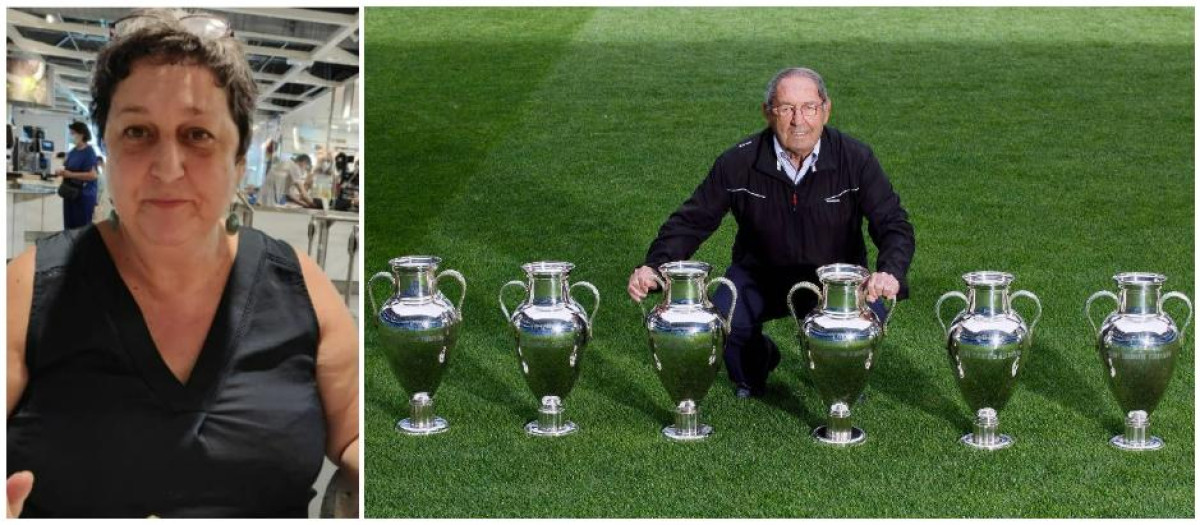 Francisca España y Paco Gento