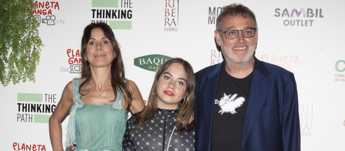 Actor and singer Pablo Carbonell at the photocall of the documentary Monica y Javier and the presentation of the Planeta Ganga store in Madrid on Monday, April 25, 2022.