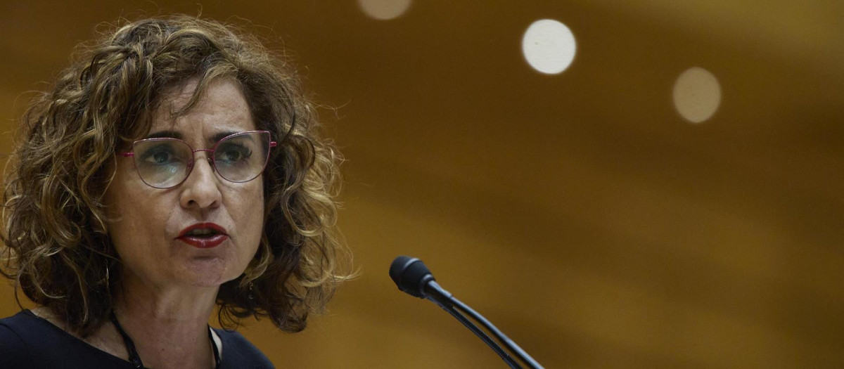 La ministra de Hacienda, María Jesús Montero.