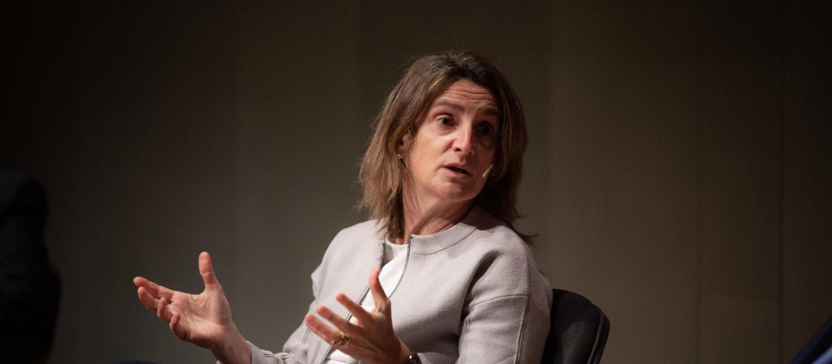 La vicepresidenta tercera y ministra para la Transición Ecológica, Teresa Ribera