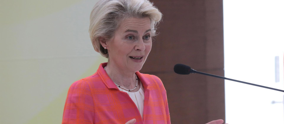 La presidenta de la Comisión Europea, Ursula von der Leyen.