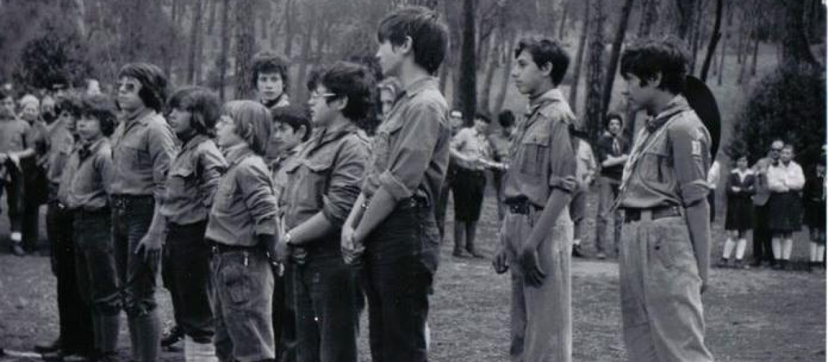 Cuando eran exploradores