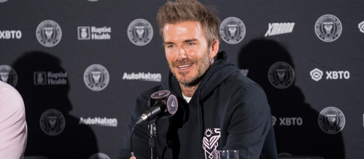 David Beckham se ha erigido como un importante empresario del fútbol en Estados Unidos junto a Jorge Mas
