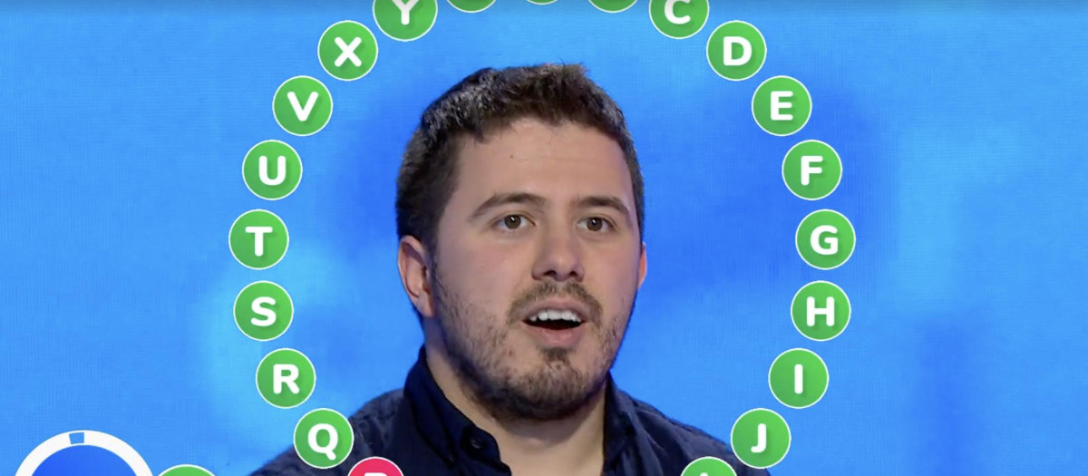 Orestes, durante el programa de esta noche