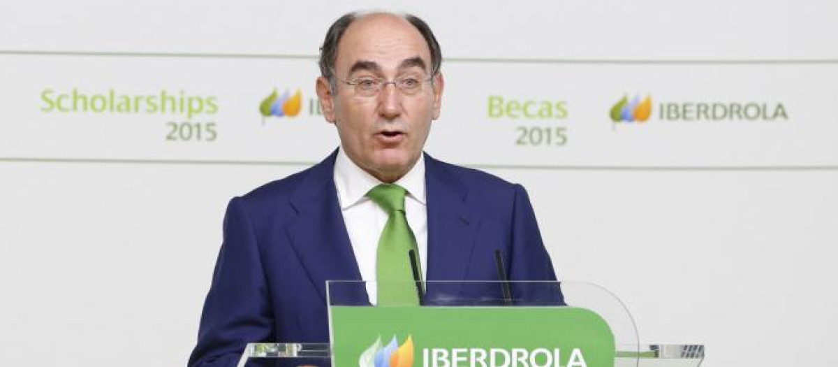 El presidente de Iberdrola, Ignacio Sánchez Galán