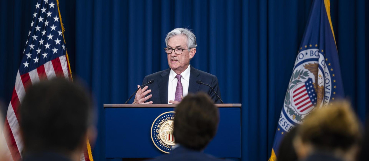 El presidente de la Reserva Federal de Estados Unidos, Jerome Powel