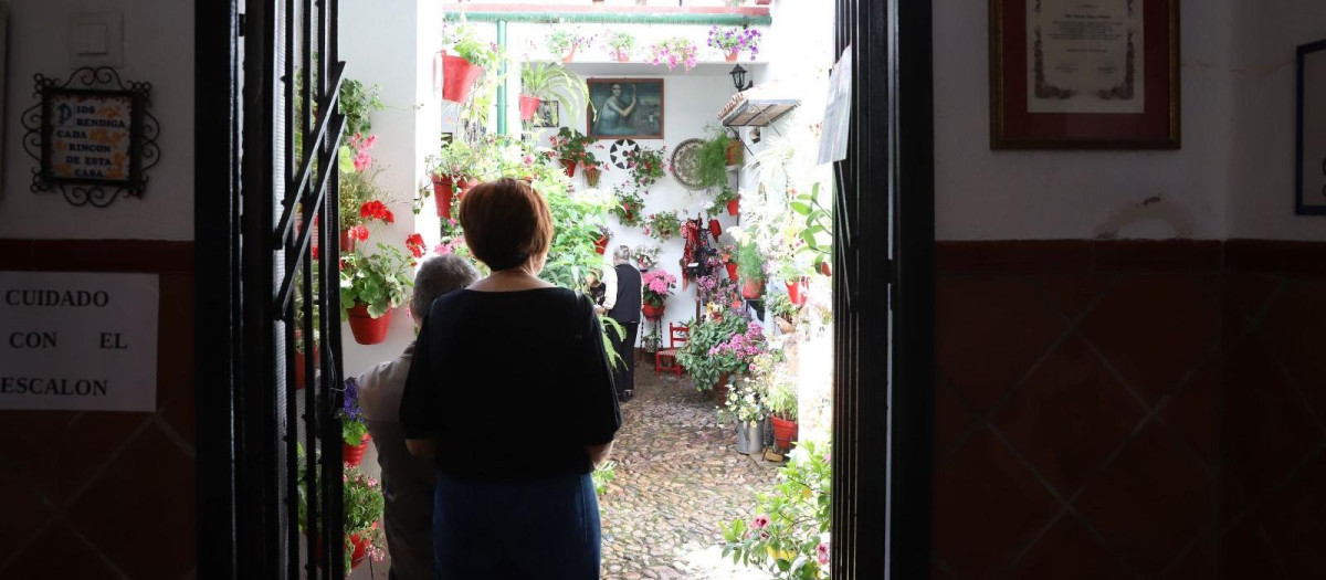 Visitantes en los Patios de Córdoba