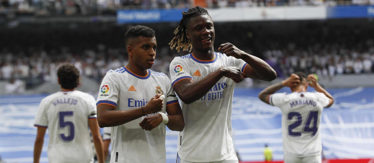 Rodrygo y Camavinga se han convertido en jugadores que han revolucionado el equipo con su salida desde el banquillo