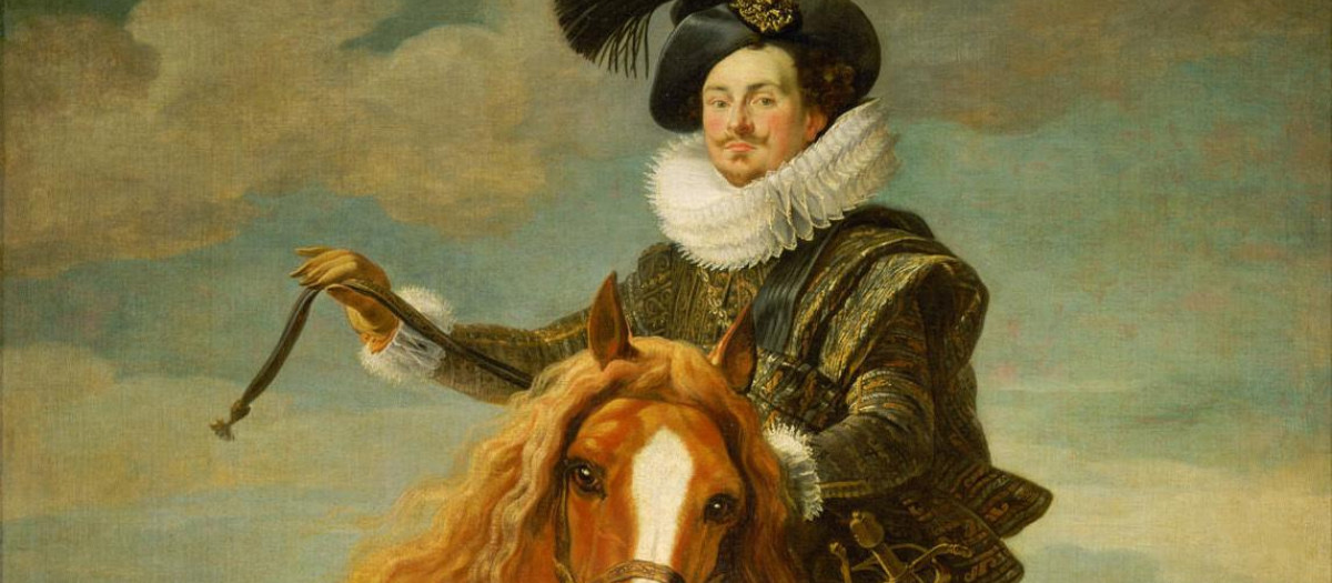 Retrato ecuestre del marqués de Leganés por Gaspar de Crayer (1627-28), Museo de Historia del Arte de Viena