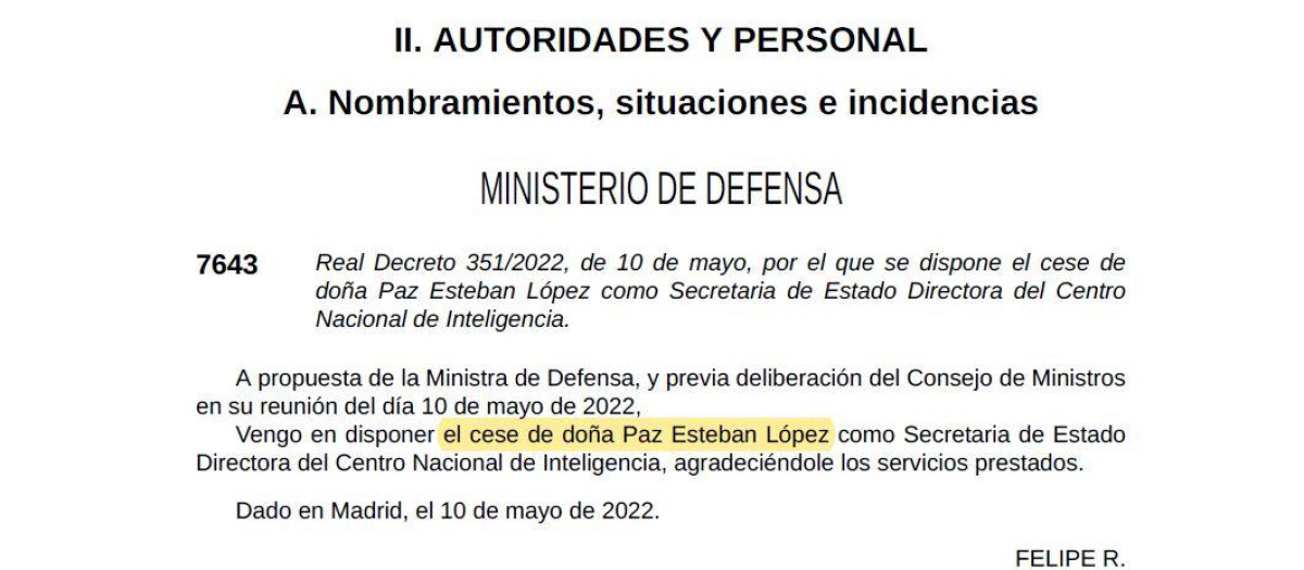 BOE de este miércoles