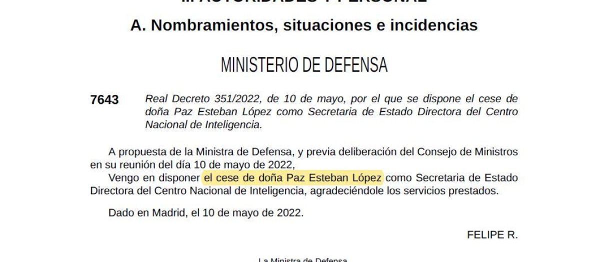 BOE de este miércoles