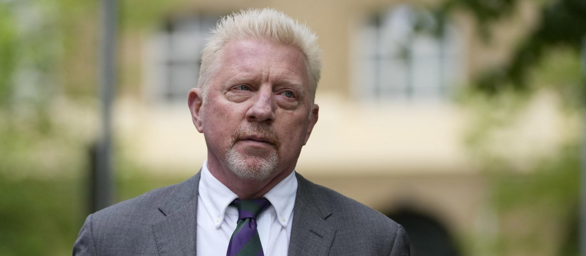 Boris Becker llegando a su juicio en Londres el pasado 29 de abril