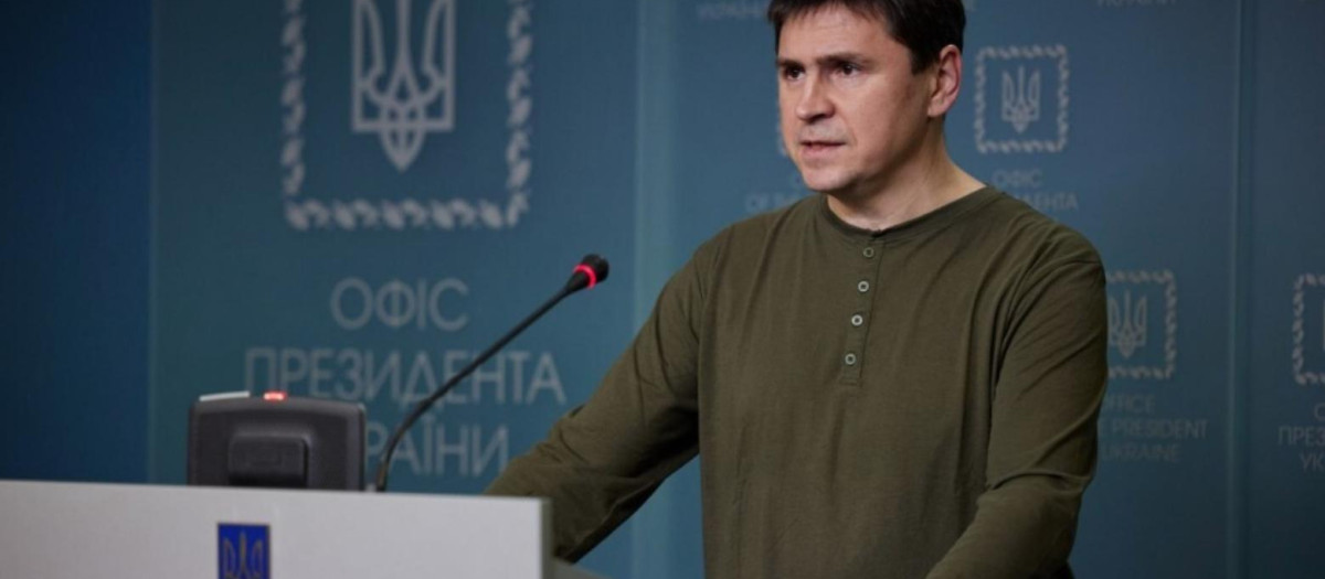 Mijailo Podoliak, el asesor de la presidencia de Ucrania