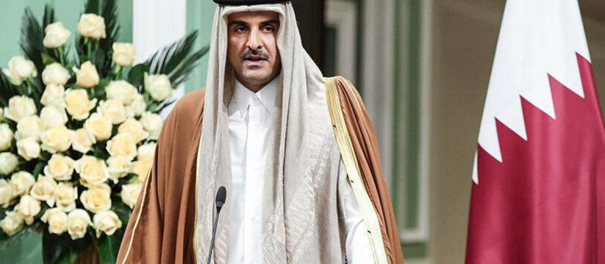 El emir de Qatar, el jeque Tamim bin Hamad bin Khalifa Al-Thani