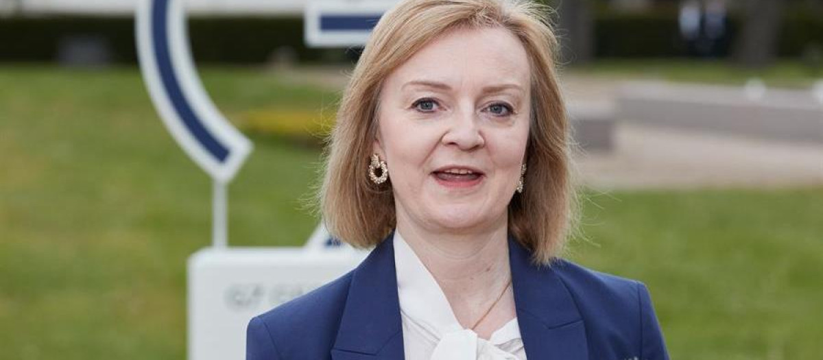 Liz Trust en la cumbre del G7 en Alemania