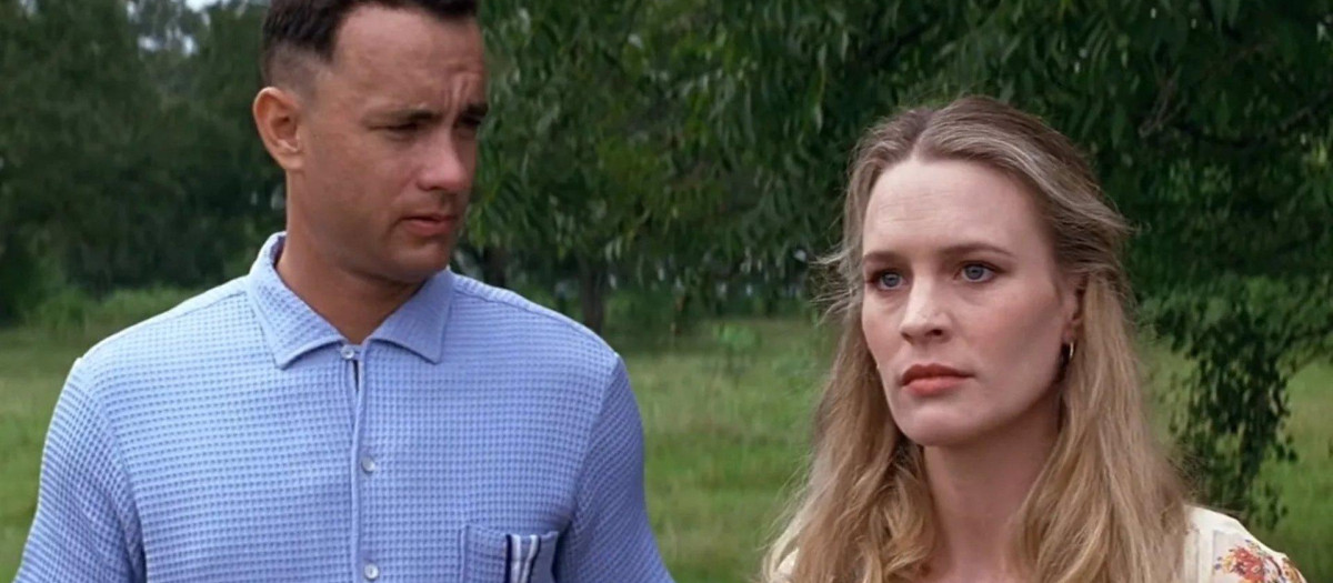 Tom Hanks y Robin Wright en una escena de 'Forest Gump'