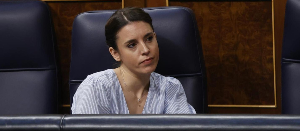 La ministra de Igualdad, Irene Montero