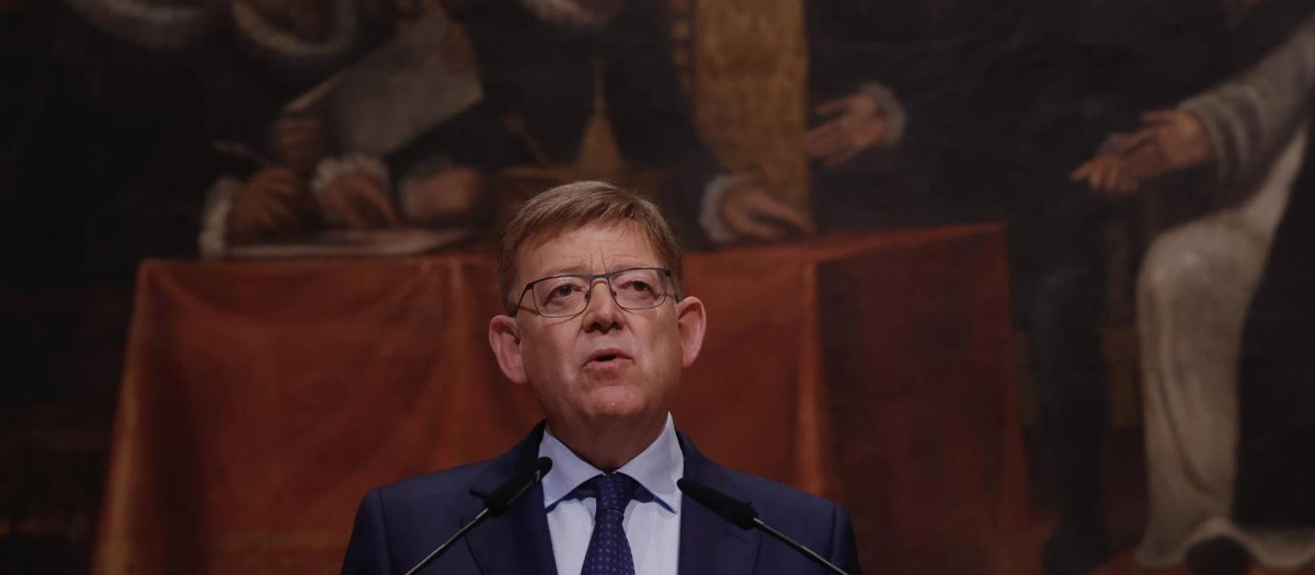 Ximo Puig en el Palau de la Generalitat