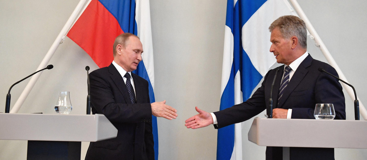 Sauli Niinisto Vladimir Putin Finlandia Rusia