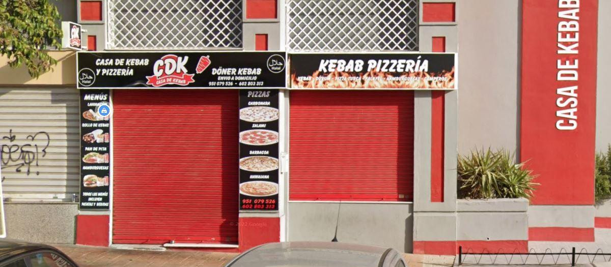 Kebap donde un camarero abusó sexualmente de una menor, en Málaga