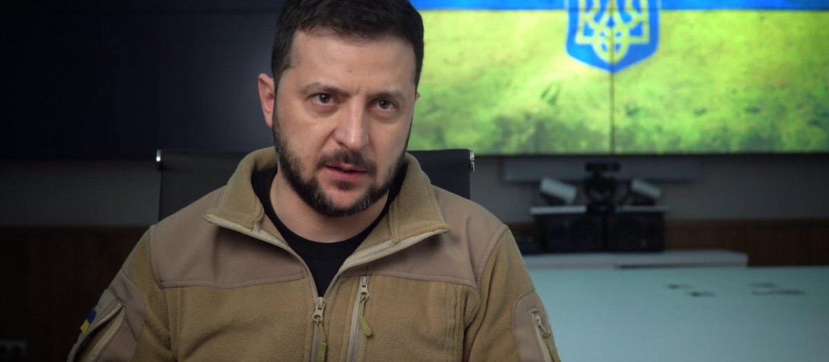 El presidente de Ucrania, Volodimir Zelenski