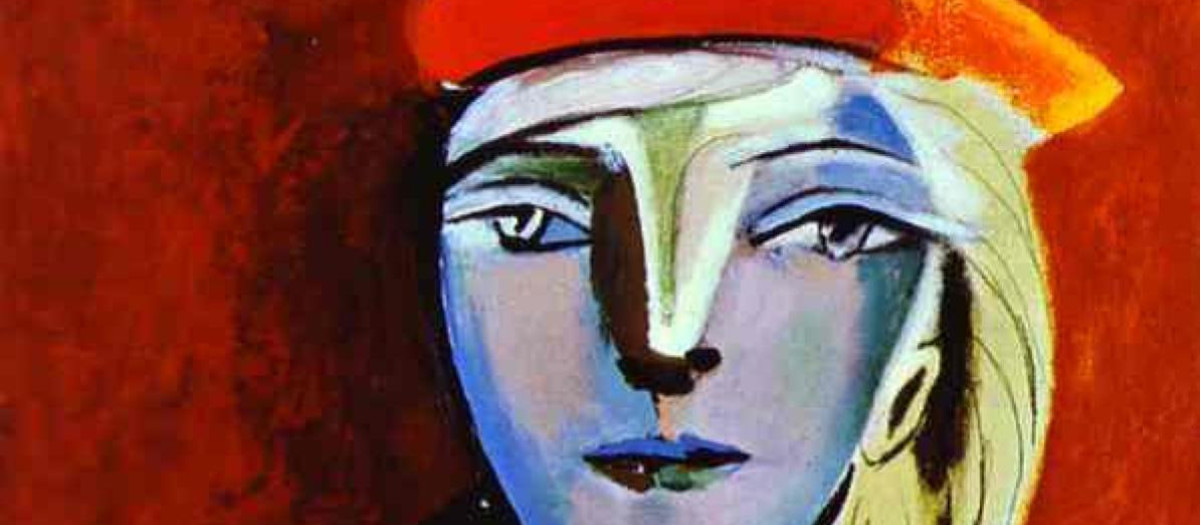 Retrato de 'Marie-There Walter' pintado por Picasso en 1937