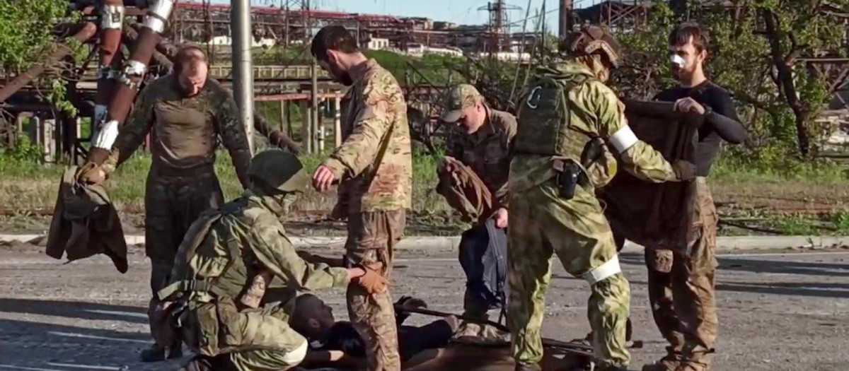 Prisioneros Azovstal Ucrania